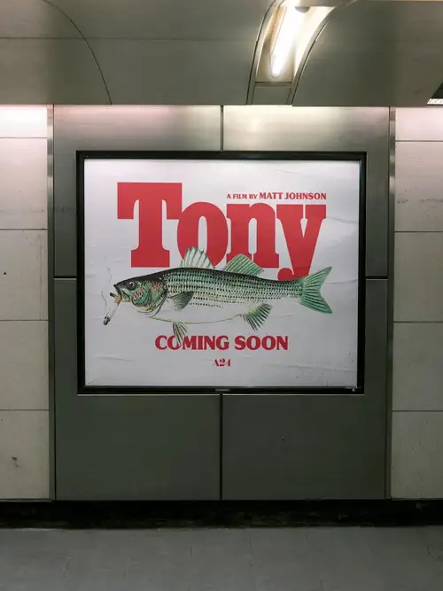 Tony poster