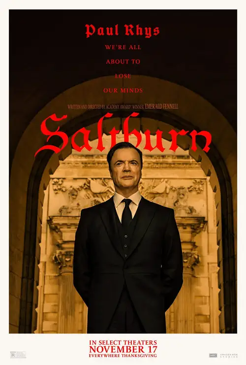 Saltburn poster