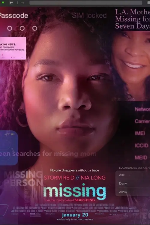 Missing poster