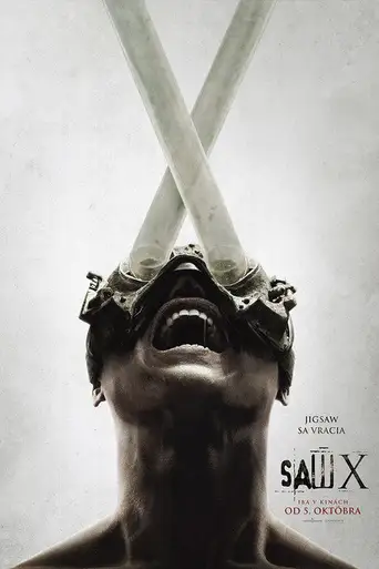 Saw X poster Saw X poster