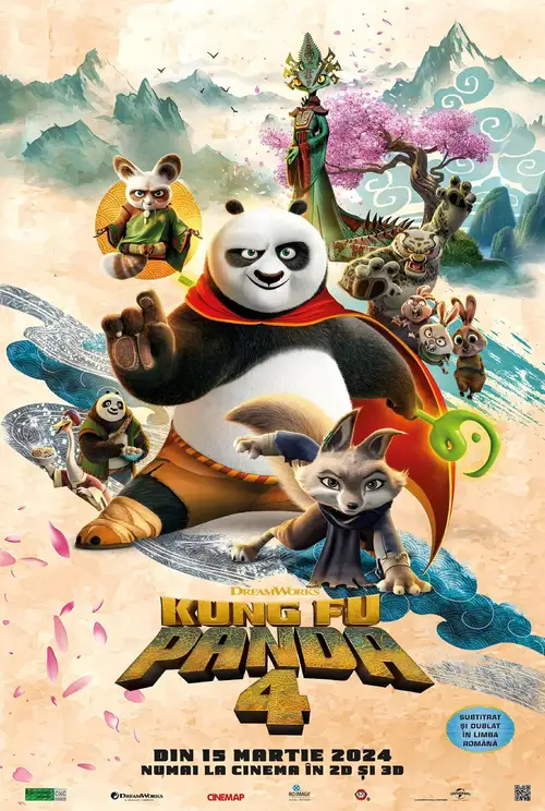 Kung Fu Panda 4 poster