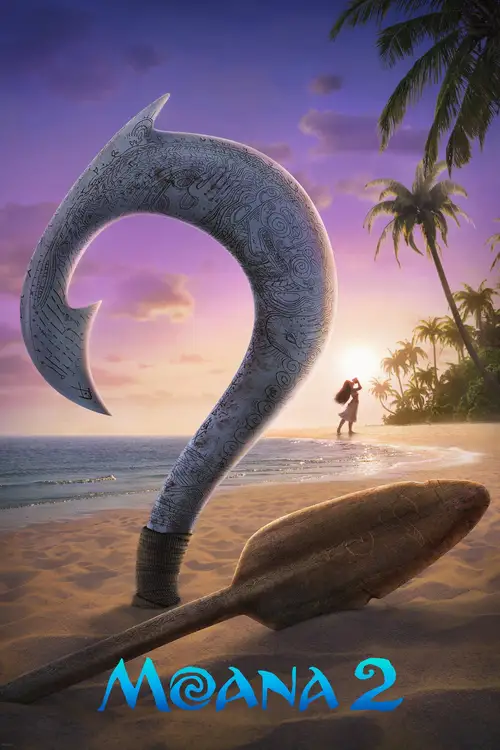 Moana 2 poster