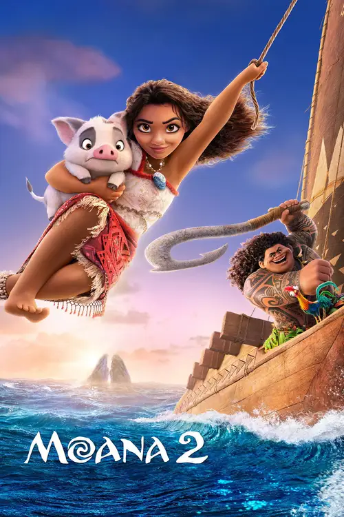 Moana 2 poster