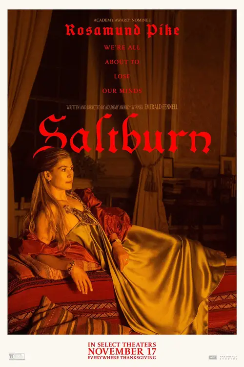 Saltburn poster