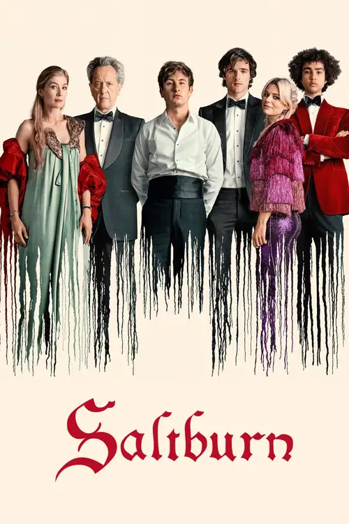 Saltburn poster