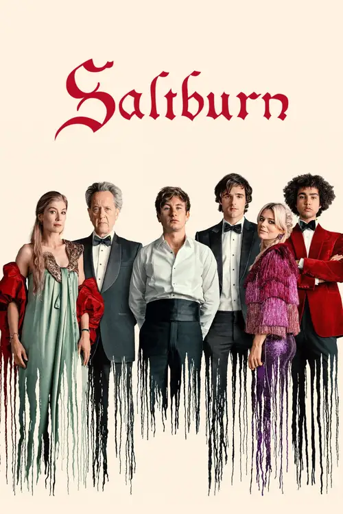 Saltburn poster