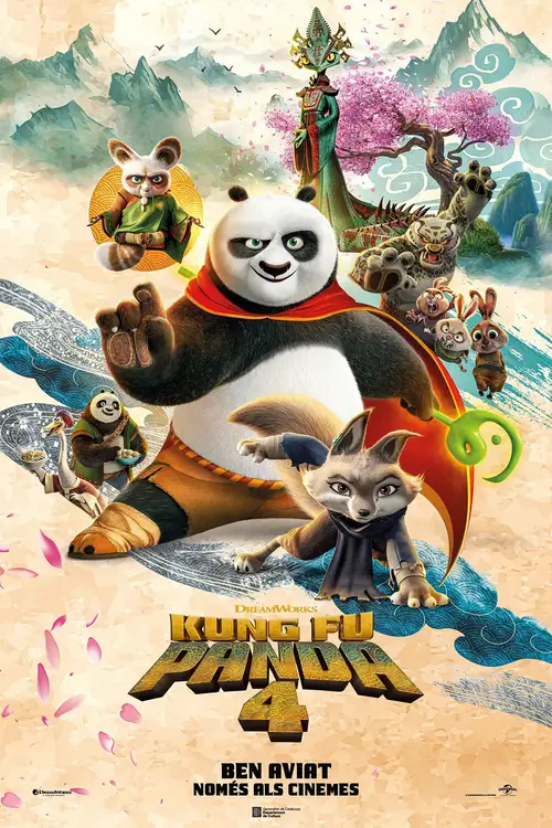 Kung Fu Panda 4 poster