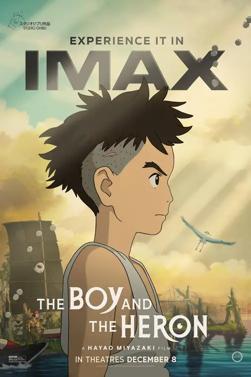 The Boy and the Heron poster