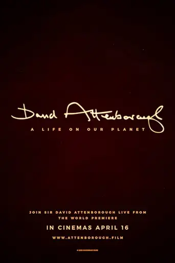 David Attenborough: A Life on Our Planet poster David Attenborough: A Life on Our Planet poster