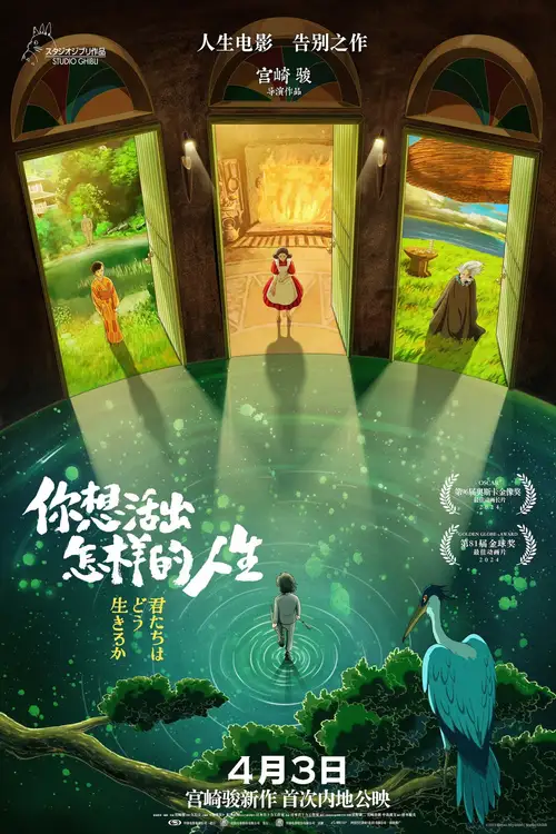 The Boy and the Heron poster