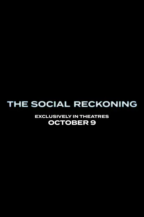 The Social Reckoning poster
