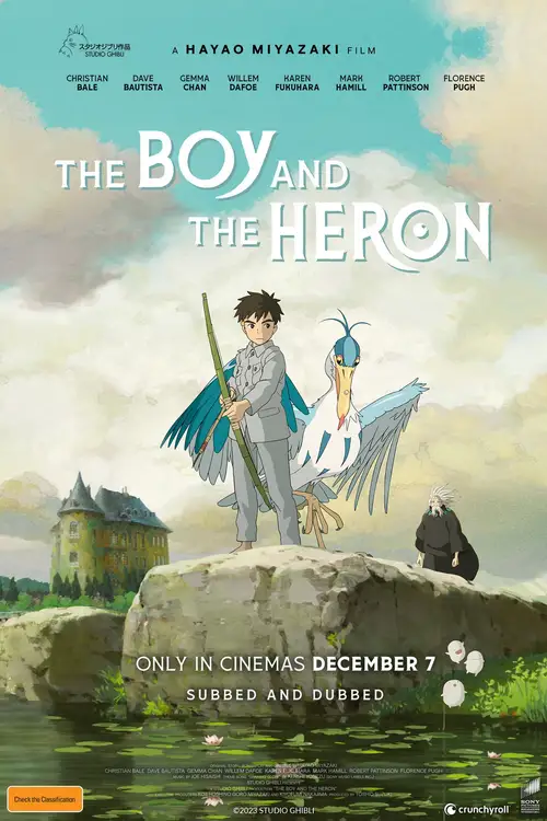 The Boy and the Heron poster