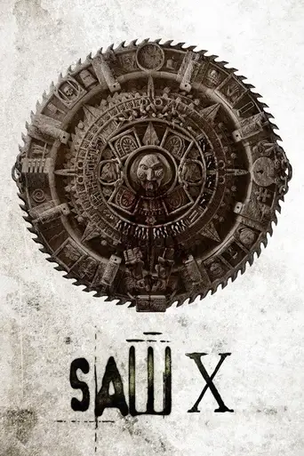 Saw X poster Saw X poster