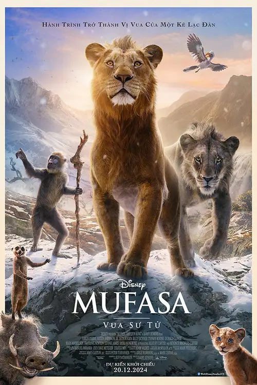 Mufasa: The Lion King poster